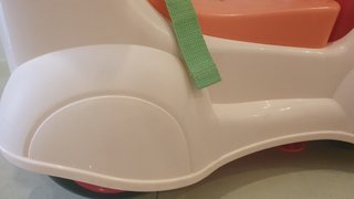 Correpasillos Chicco rosa con volante