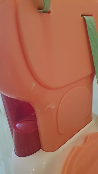 Correpasillos Chicco rosa con volante