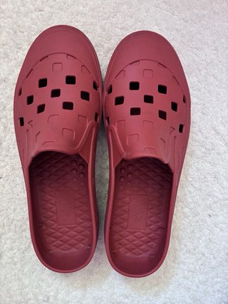 Vans zuecos naranja/teja– usados 2 veces