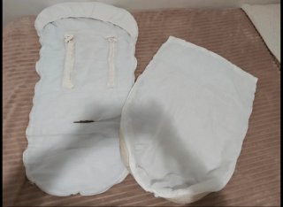 Saco para cochecito de bebé con estrellas