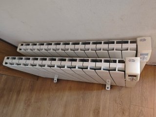 Dos Calefactor eléctrico