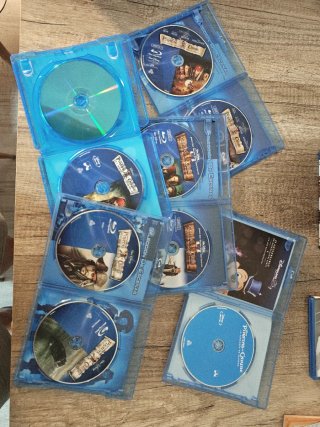 Pack 5 Blu-ray Piratas del Caribe