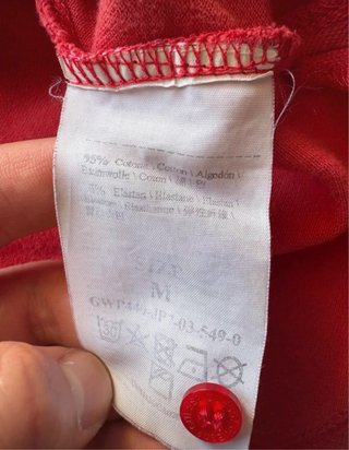 Polo Guess donna rosso taglia M