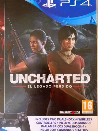 Caja Gran Turismo Sport + Uncharted ps4