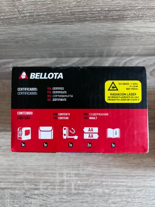 Nivel Láser Bellota Verde 20m