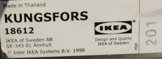 Balda Acero Inox KUNGSFORS 60cm