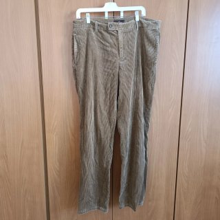Pantalones de pana anchos beige