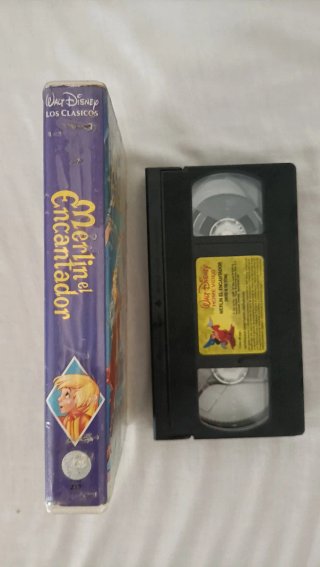 VHS Merlín el Encantador (Disney Clásicos)
