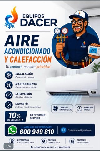 Servicio técnico de aire acondicionado