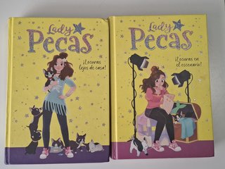 Pack 2 Libros Lady Pecas (Vol. 1 y 2)