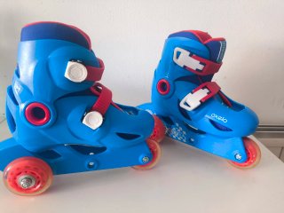 Patines Oxelo Ajustables Niños + Protecciones