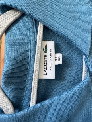Polo Lacoste Azul Talla S