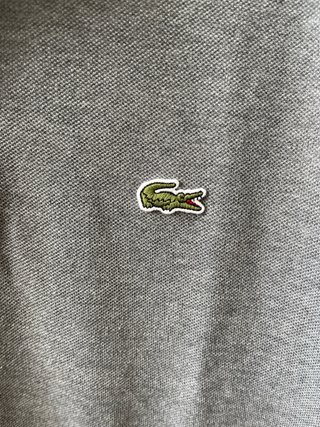 Polo Lacoste Azul Talla S