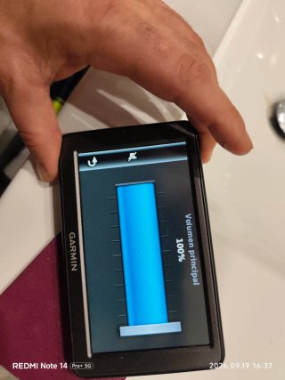 Garmin dēzl 560 GPS Camionero