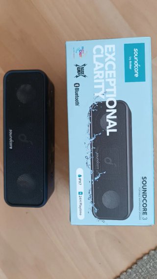 Altavoz Soundcore 3 Negro Bluetooth