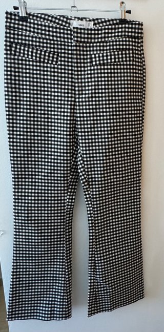 Pantalones Mango Cuadros