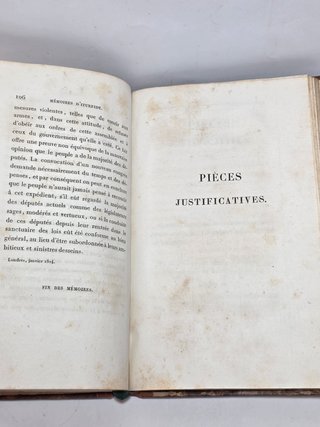 Iturbide Memoires Ex Empereur du Mexique Parisot