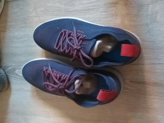 Zapatillas Geox Hombre Azul/Rojo