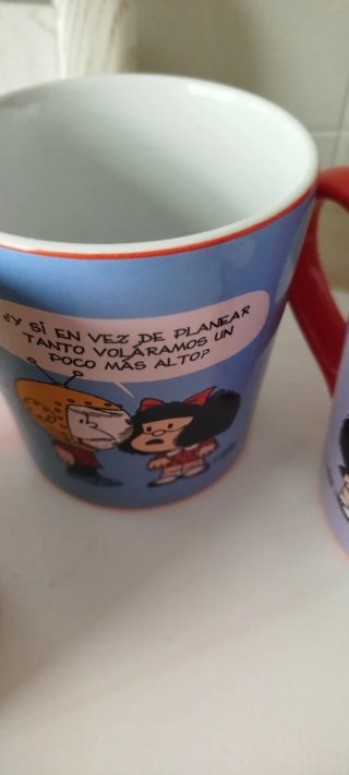 Juego 4 tazas cerámica