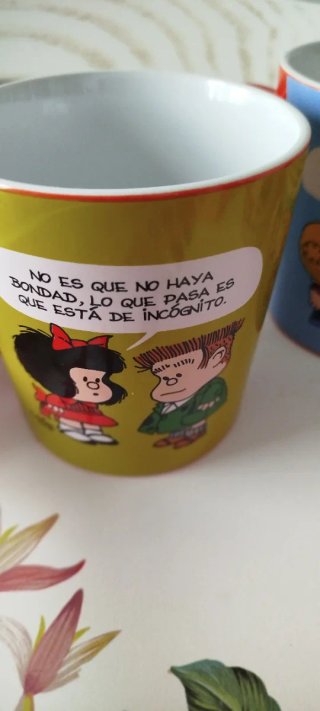 Juego 4 tazas cerámica