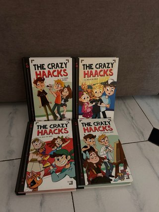 Pack de 4 primeros volúmenes de The Crazy Haacks