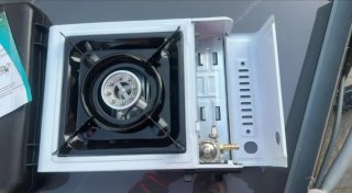 Hornillo Camping Portátil 2 en 1