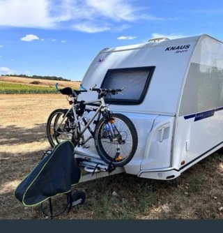 Portabicicletas para caravana Thule