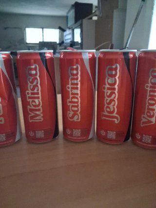 12 Lattine Coca-Cola Personalizzate