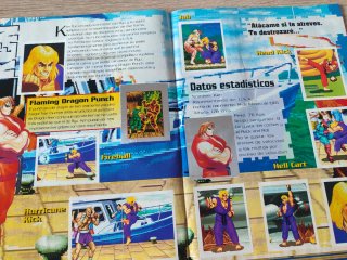 Álbum de Cromos completo Super Street Fighter II