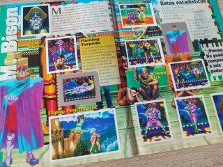 Álbum de Cromos completo Super Street Fighter II