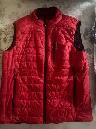 Chaqueta sin mangas Mountain roja