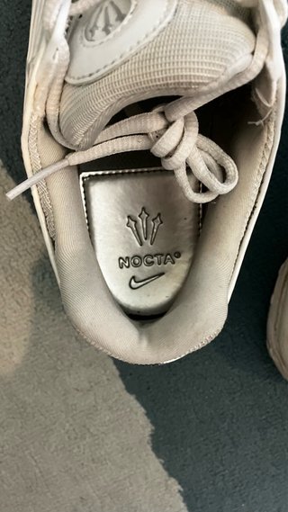 Nike Nocta Hot Step II Plata y Blanco