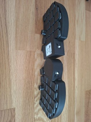 Teclado dividido Ferris Sweep con trackpad