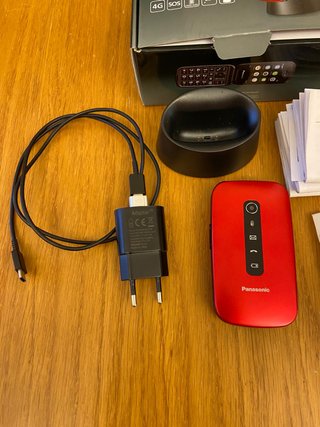 Telefono Cellulare Panasonic KX-TU550 Rosso