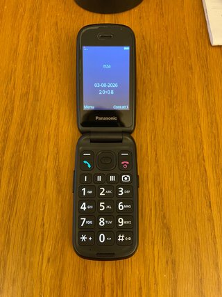 Telefono Cellulare Panasonic KX-TU550 Rosso