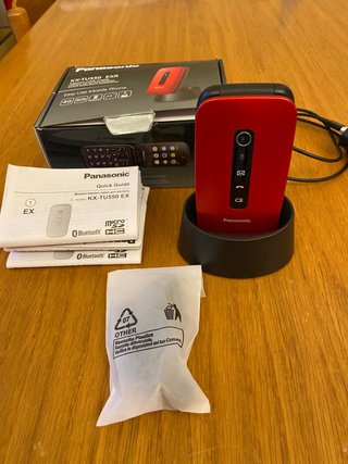 Telefono Cellulare Panasonic KX-TU550 Rosso