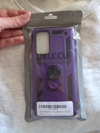 Custodia UKLCCU Lila per Xiaomi Redmi Note 11 Pro