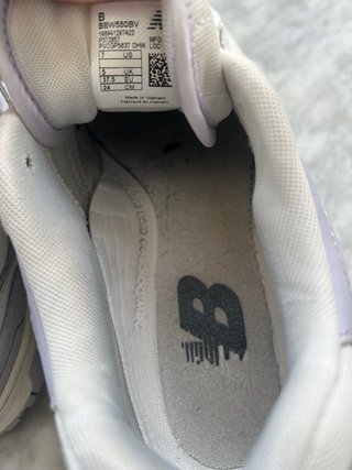 New Balance 550 Sneakers Viola/Bianco