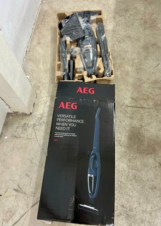 Aspiradora AEG 2 en 1 sin cable QX7 Azul