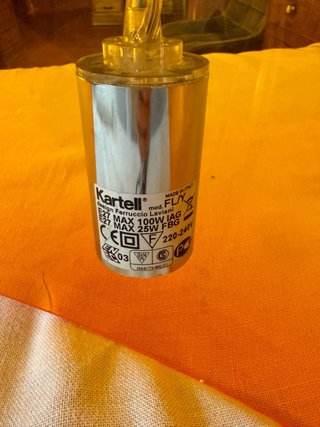 Lampada a Sospensione FL/Y - Kartell Arancione