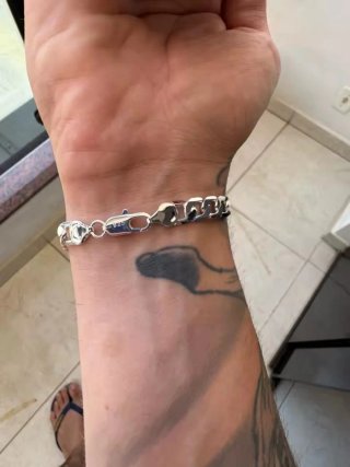 Pulsera Cadena 925 | Dúo Esclavas Hombre/Mujer
