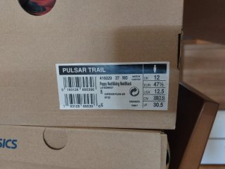 Zapatillas Salomon Pulsar Trail Rojo/Negro