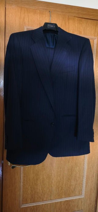Traje Cánovasclub Raya Diplomática Azul