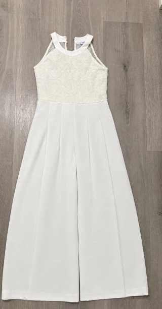 Vestido Mayoral Blanco Encaje De 9 a 11 años
