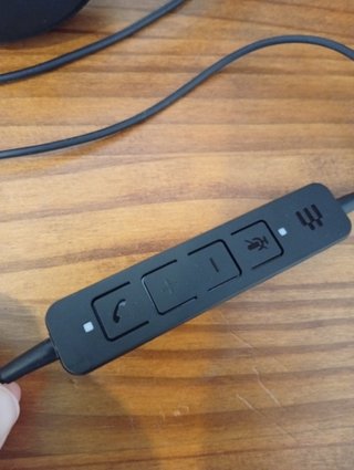 Auriculares con micrófono negros