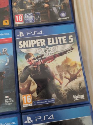 Lote 9 Juegos PS4: Resident Evil, RDR2, AC, Diablo