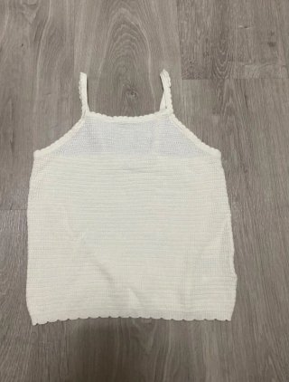 Top Mango Crema Tirantes Talla 9 a 11 años