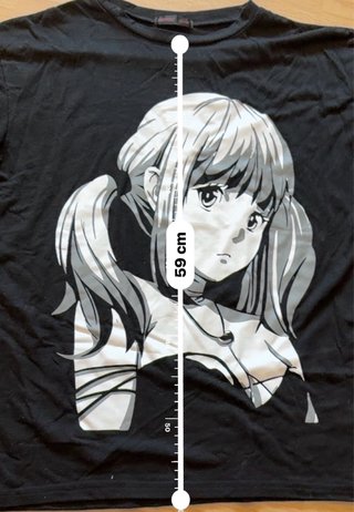 Camiseta Romwe Anime