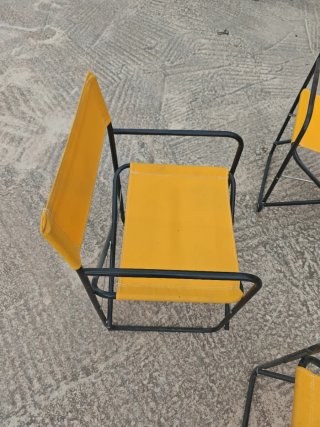 Lote 4 Sillones Camping Plegables