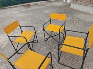 Lote 4 Sillones Camping Plegables